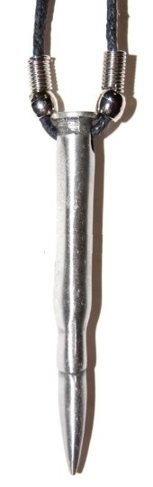 Bullet Pendant Necklace