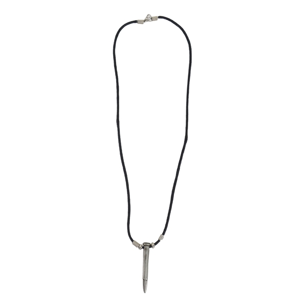 Bullet Pendant Necklace