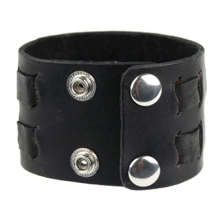 Lederarmband geflochten