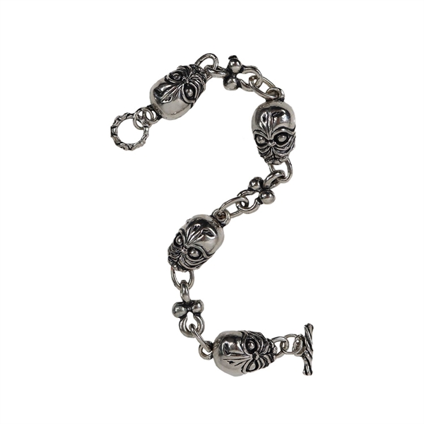 Skull Metal Bracelet
