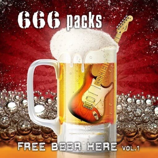 666 Packs - Free Beer Here Vol. 1, CD