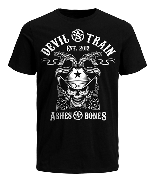 Devil`s Train - Ashes & Bones, Vinyl Bundle LP 1: Solid Silver LP 2: Grey/Black Marbled LP 3: White/Black Splatter