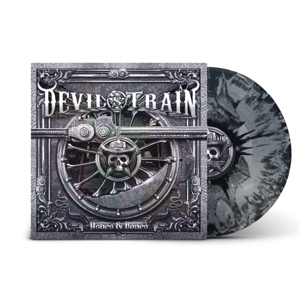 Devil`s Train - Ashes & Bones, Vinyl Bundle LP 1: Solid Silver LP 2: Grey/Black Marbled LP 3: White/Black Splatter