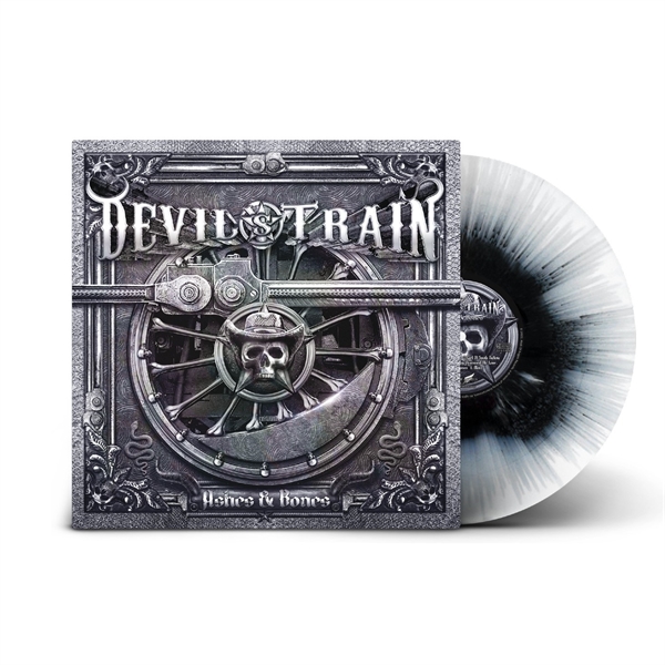 Devil`s Train - Ashes & Bones, Vinyl Bundle LP 1: Solid Silver LP 2: Grey/Black Marbled LP 3: White/Black Splatter