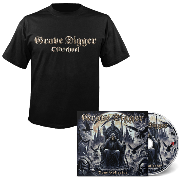 GRAVE DIGGER - Bone Collector, CD-Bundle