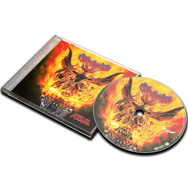 SABER - Lost In Flames, CD