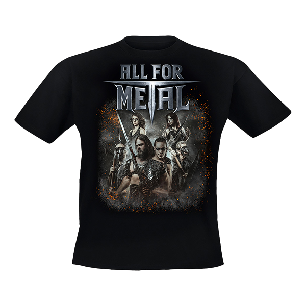 ALL FOR METAL - Legends band, T-Shirt