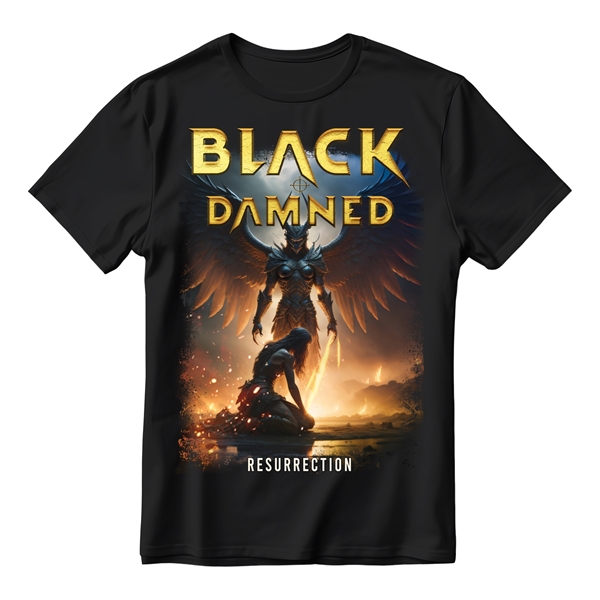 BLACK & DAMNED - Resurrection, T-Shirt