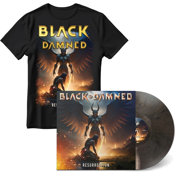 BLACK & DAMNED - Resurrection, LP-Bundle