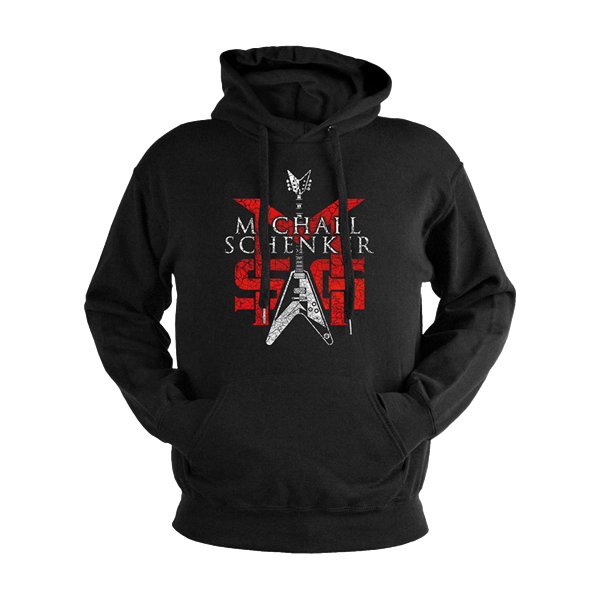 MSG (MICHAEL SCHENKER GROUP) - Group logo, Hooded Sweater