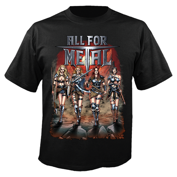 ALL FOR METAL - Goddesses of war, T-Shirt