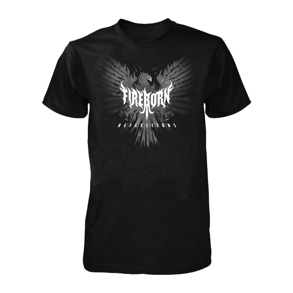 FIREBORN - Reflections logo, T-Shirt