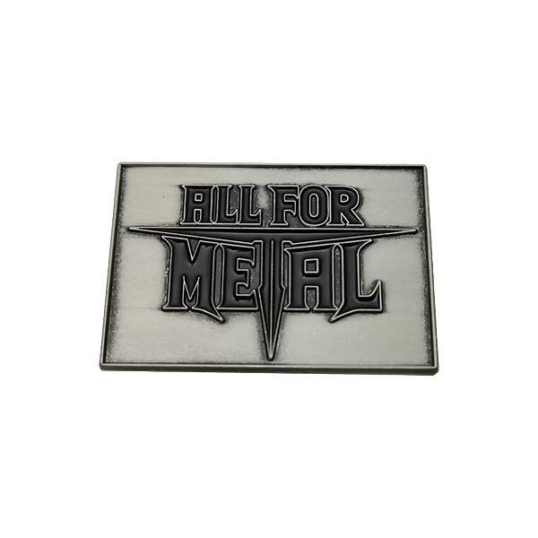 ALL FOR METAL - Logo, Metal Pin