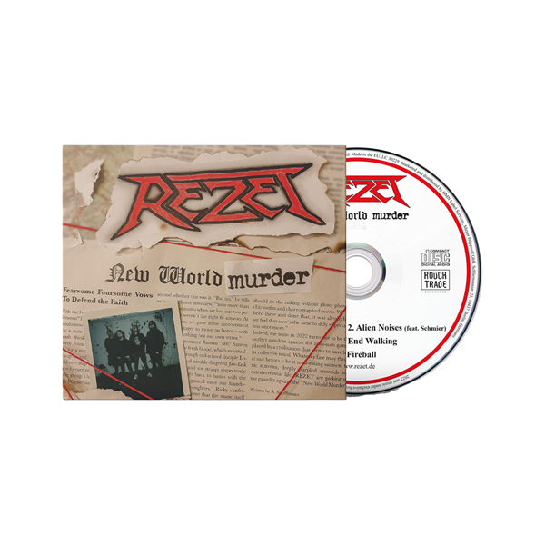 REZET - New world murder, Mini-CD-Digi