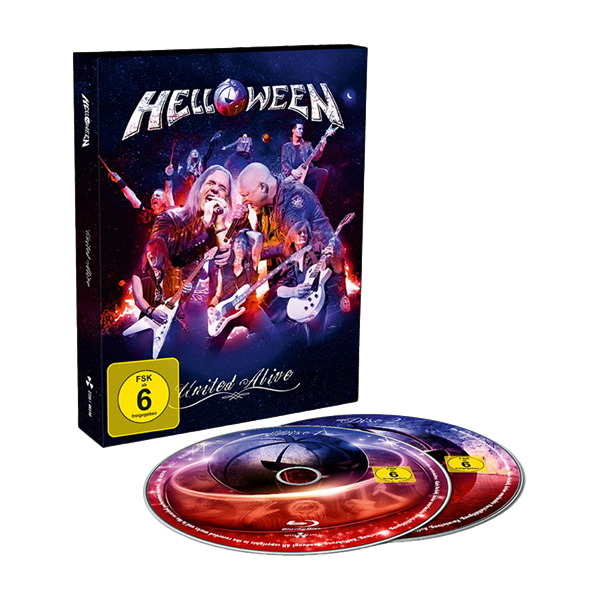 HELLOWEEN - United alive, 2Blu-ray Digi