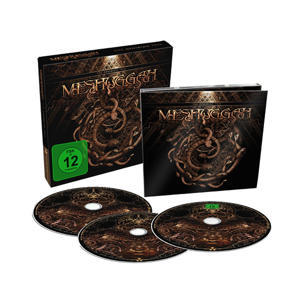 MESHUGGAH - The ophidian trek, 2CD + DVD