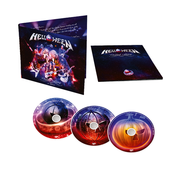 HELLOWEEN - United alive in Madrid, 3CD-Digi