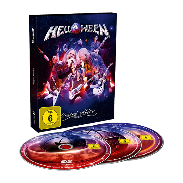 HELLOWEEN - United alive, 3DVD