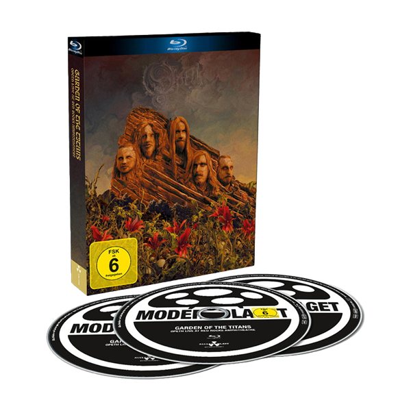 OPETH - Garden of the titans (Live), Blu-Ray+2CD