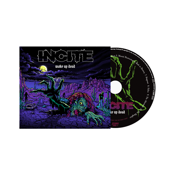 INCITE - Wake up dead, CD-Digi