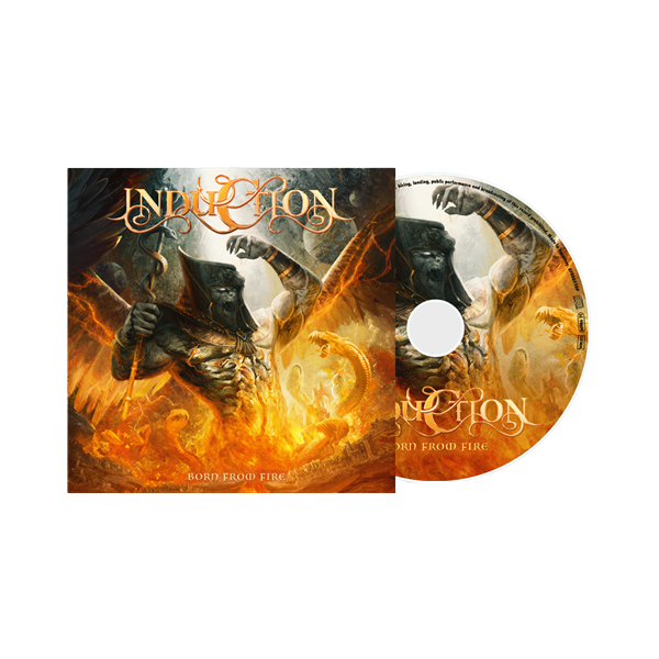 INDUCTION - Born from fire, CD-Digi