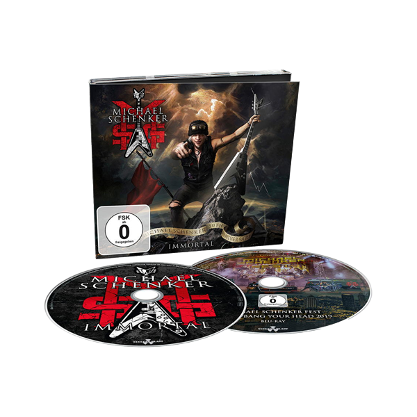 MSG (MICHAEL SCHENKER GROUP) - Immortal, CD-Digi + Blu-ray