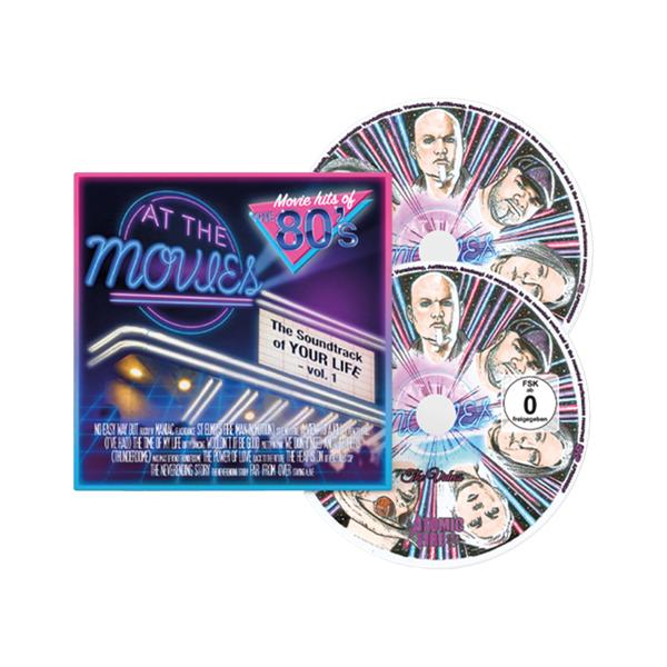 AT THE MOVIES - The soundtrack of your life, CD-Digi + DVD