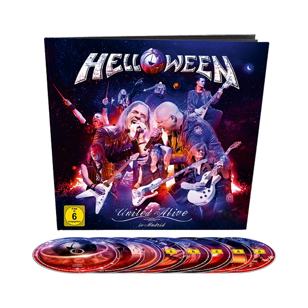 HELLOWEEN - United alive EARBOOK, Earbook