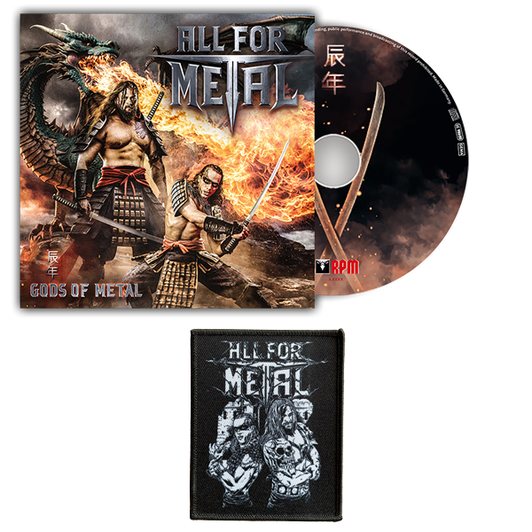 ALL FOR METAL - Gods of Metal, CD + Patch Bundle