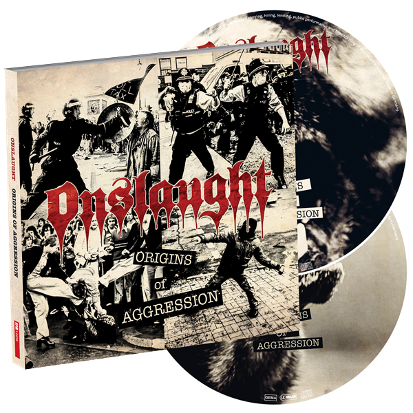 ONSLAUGHT - Origins Of Aggression, 2CD