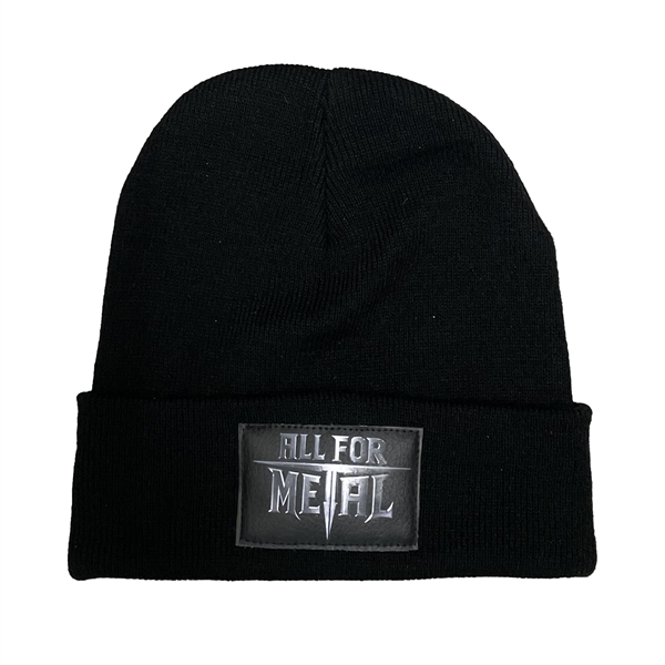 ALL FOR METAL - Logo, Beanie