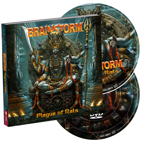 BRAINSTORM - Plague Of Rats, CD + DVD