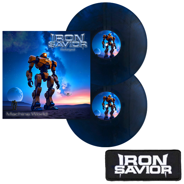 IRON SAVIOR - Reforged - Machine World, 2LP-Bundle