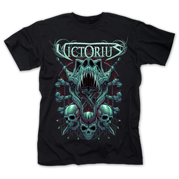 VICTORIUS - T-Rex Skull, T-Shirt