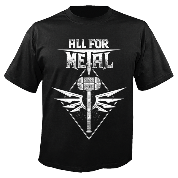 ALL FOR METAL - Hammer, T-Shirt