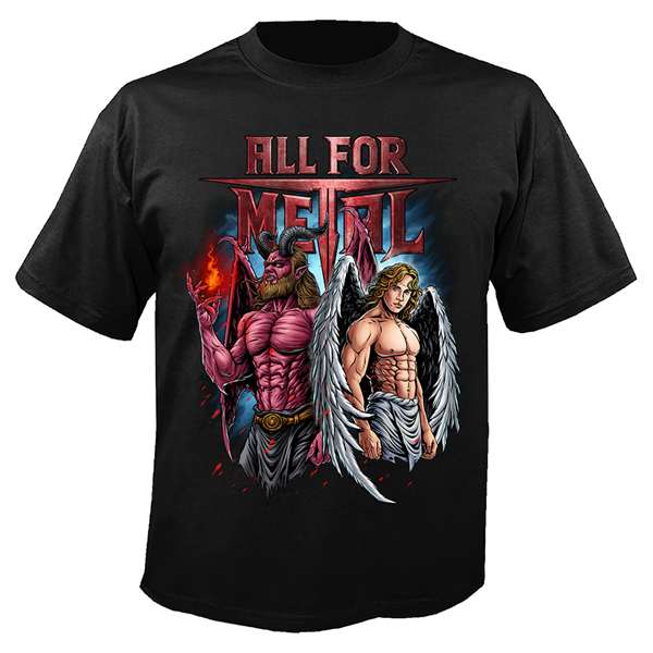 ALL FOR METAL - When Monsters Roar, T-Shirt
