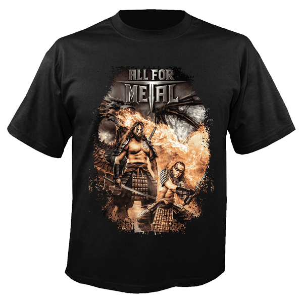 ALL FOR METAL - Album Cover, T-Shirt