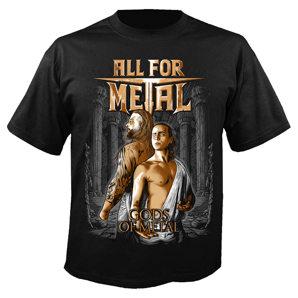 ALL FOR METAL - Gods Of Metal On Tour, T-Shirt