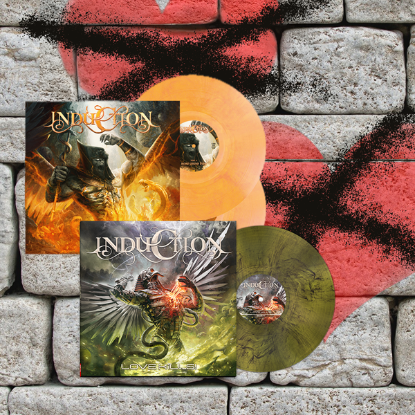 INDUCTION - Love... From Fire BROKEN HEARTS LP-BUNDLE