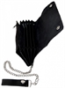 Leather Wallet with Belt Chain