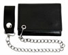 Leather Wallet with Chain