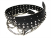Spiked Stud Belt with Chain