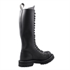 Steel – Full Black 20-Eyelet Boots