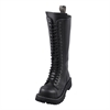 Steel – Full Black 20-Eyelet Boots
