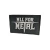 ALL FOR METAL - Logo, Patch