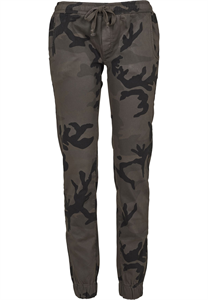 Urban Classics - Ladies Camo, Girl-Hose