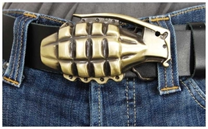 Grenade Belt Buckle