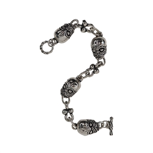Skull Metal Bracelet