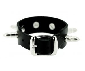 Bullet Bead Leather Bracelet