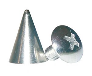 15 mm Spike Studs, 10 pieces